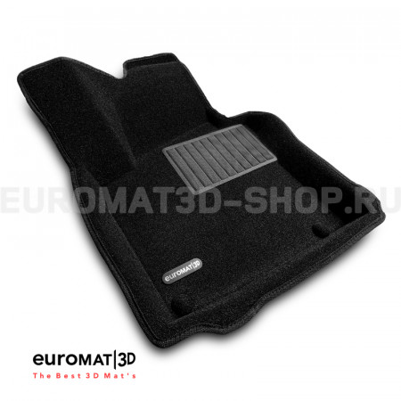 Текстильные 3D коврики Euromat3D Business в салон для Skoda Octavia A5 (2004-2013) № EMC3D-004502