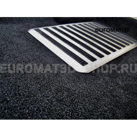 Текстильные 3D коврики Euromat3D Lux в салон для Bmw X6 (E71) (2008-2014) № EM3D-001212