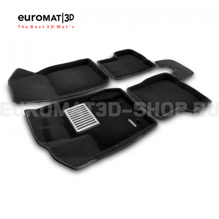 Текстильные 3D коврики Euromat3D Lux в салон для Lada Largus № EM3D-004200 Текстильные 3D коврики Euromat3D Lux в салон для Lada Largus № EM3D-004200
