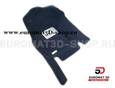 Текстильные 5D коврики с высоким бортом Euromat3D в салон для Subaru Legacy (2010-) № EM5D-004704