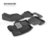 Текстильные 3D коврики Euromat3D Lux в салон для Volkswagen Passat CC (2009-) № EM3D-005412G Серые Текстильные 3D коврики Euromat3D Lux в салон для Volkswagen Passat CC (2009-) № EM3D-005412G Серые