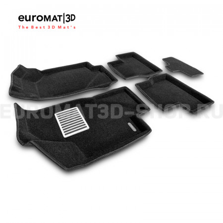 Текстильные 3D коврики Euromat3D Lux в салон для Datsun on-Do (2014-2020) № EM3D-005310 Текстильные 3D коврики Euromat3D Lux в салон для Datsun on-Do (2014-2020) № EM3D-005310