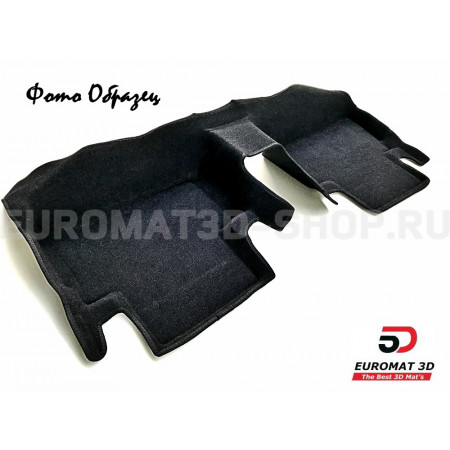 Текстильные 5D коврики с высоким бортом Euromat3D в салон для Audi A6 (2011-2018) № EM5D-001107