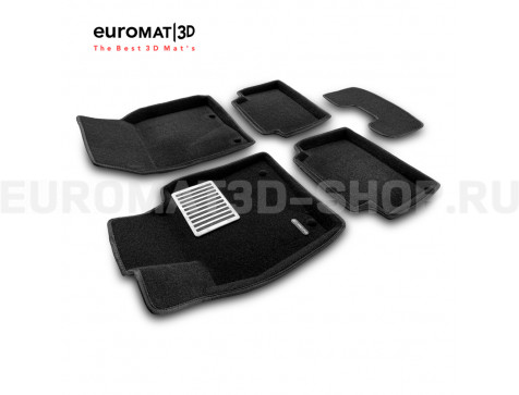 Текстильные 3D коврики Euromat3D Lux в салон для MAZDA 3 (2019-) № EM3D-003400 Текстильные 3D коврики Euromat3D Lux в салон для MAZDA 3 (2019-) № EM3D-003400