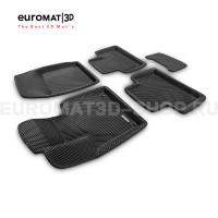 3D коврики Euromat3D EVA в салон для Volvo XC 90 (2015-) № EM3DEVA-005509