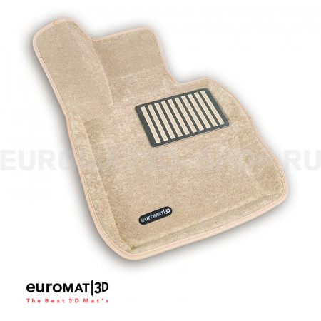 Текстильные 3D коврики Euromat3D Lux в салон для Bmw 3 (F30) X-Drive (2010-2018) № EM3D-001223T Бежевые Текстильные 3D коврики Euromat3D Lux в салон для Bmw 3 (F30) X-Drive (2010-2018) № EM3D-001223T Бежевые