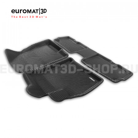 3D Коврики Euromat3D EVA В Салон Для CHERY Tiggo 8 PRO MAX (2024-) № EM3DEVA-001429