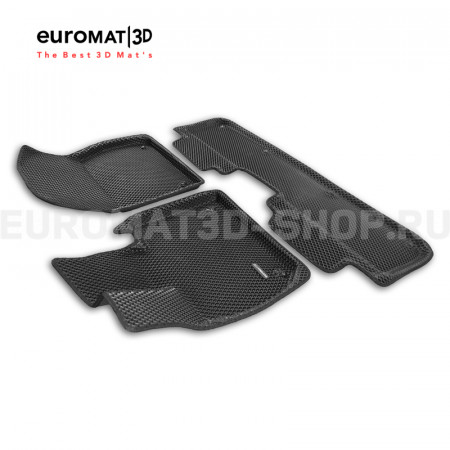 3D коврики Euromat3D EVA в салон для Lixiang L6 (2024-) № EM3DEVA-005742