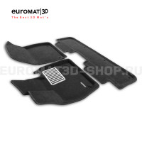 Текстильные 3D коврики Euromat3D Lux в салон для Lixiang L6 (2024-) № EM3D-005742