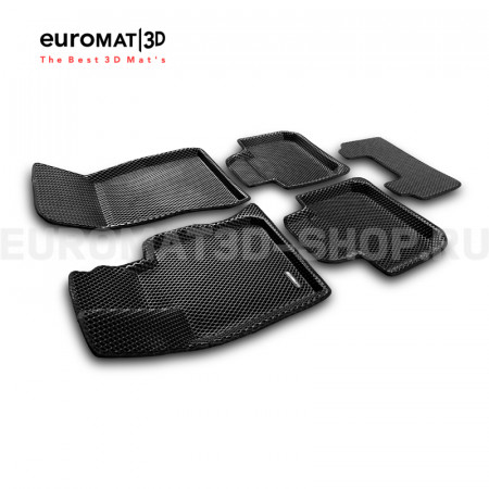 3D коврики Euromat3D EVA в салон для Bmw 8 (G16) (2018-) № EM3DEVA-001207