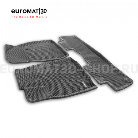 3D коврики Euromat3D EVA в салон для BYD SONG PRO (2024-) № EM3DEVA-001252