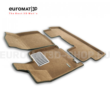 Текстильные 3D коврики Euromat3D Lux в салон для Seres M7 (2023-) № EM3D-001491R Коричневые Текстильные 3D коврики Euromat3D Lux в салон для Seres M7 (2023-) № EM3D-001491R Коричневые